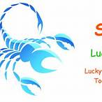 scorpio lucky lottery number today